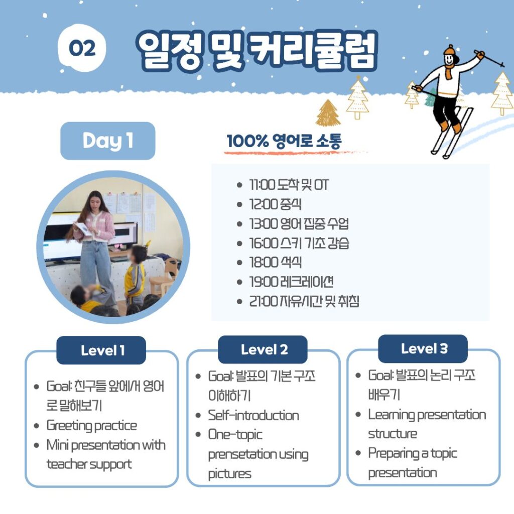 ❄️ 2026 Winter English Ski Camp 모집 안내